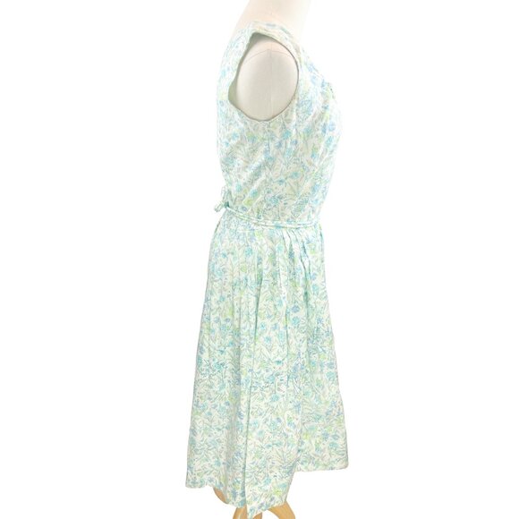 Vintage 60's Colony Classics Floral Tie Waist Dress - Picture 3 of 10